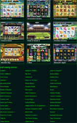 A large number of slots at this casino